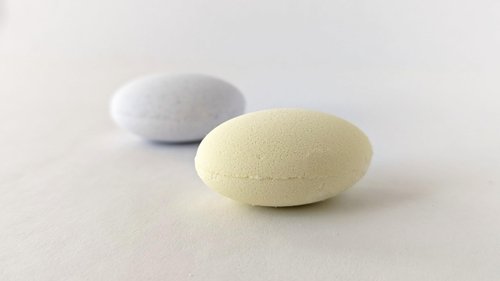 Lazy Spa Day - Energize with Awake: Lavender, Chamomile, Jasmine. Relax with Dream: Lemon, Eucalyptus, Grapefruit. 10-Piece Shower Steamer and Shower Bombs Aromatherapy Gift Set with Burlap Bag