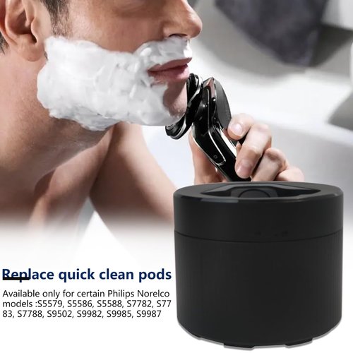 Replacement Quick Cleaning Clean Pod for Philips Norelco 2nd Generation Series 7000 and Series 9000 Shavers