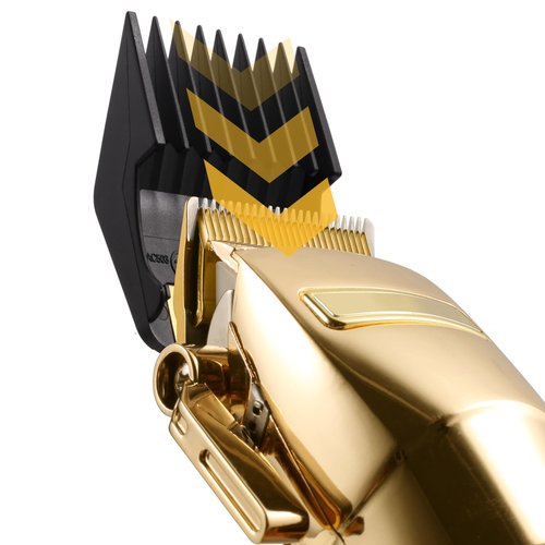 8PCS Premium Clipper Guards with Metal Clip compatible with BaBylissPRO Barberology Comb Set,Cutting Lengths 1/16”-3/4 ”, for Babyliss Clipper Guards for FX870 FX890 FX825 FX673 Clippers