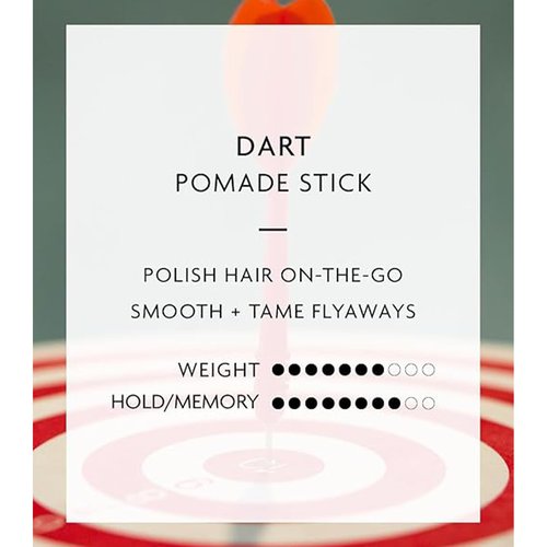 R+Co Dart Pomade Stick | Tame Flyaways, Sculpt and Polish | Long Lasting Texture and Shapes | Vegan + No Parabens | 2 Pack