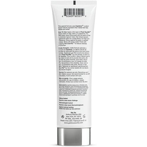 Shaveworks Pearl Soufflé Shaving Cream for Women – Soothing, Hydrating Shave Lotion for Legs, Underarms, Bikini Area – Reduces Irritation, Slows Future Hair Growth 5.3 Fl Oz - 2 Pack