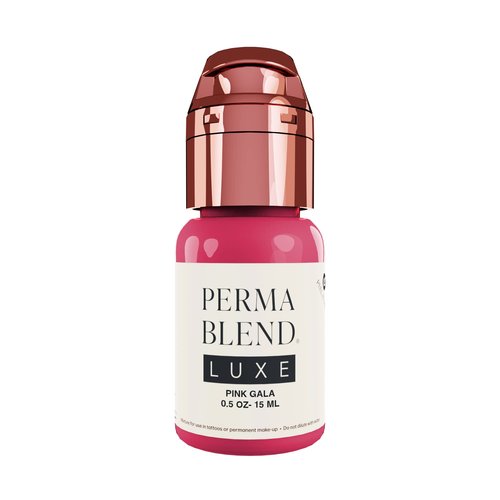Perma Blend Luxe - Pink Gala - Vegan Lip Tattoo Ink - Cool Microblading Pigment with Medium-High Opacity and Neutral Undertone - Lip Blush & Permanent Makeup - Cruelty-Free (0.5 oz)