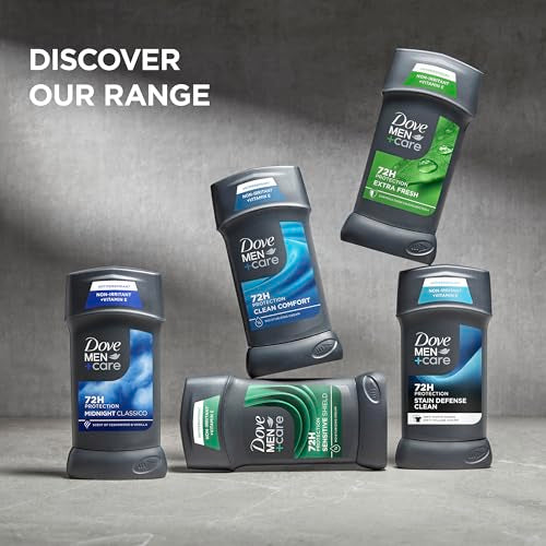 Dove Men+Care Extra Fresh Men's Antiperspirant Deodorant Stick Extra Fresh Twin pack With 72-hour sweat & odor protection with 1/4 Moisturizing Cream & Long-lasting Citrus Scent 2.7 oz