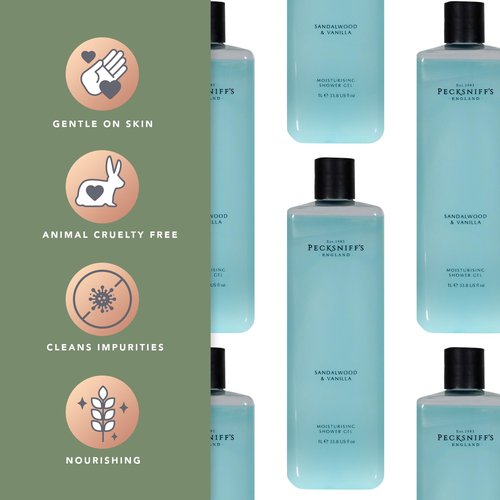 Pecksniff's 1L Shower Gel (CORE) Sandalwood Vanilla