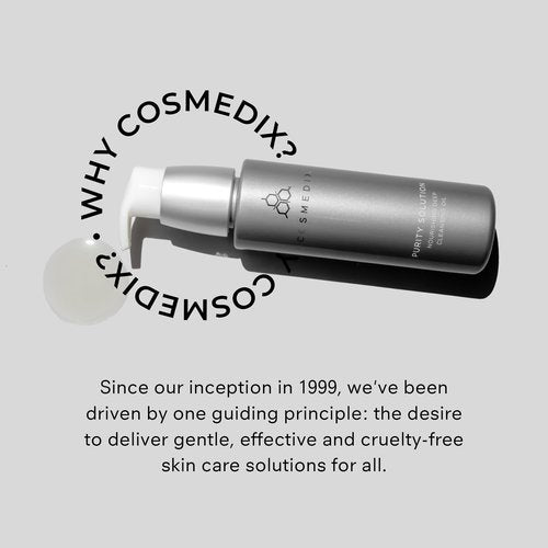 COSMEDIX - Cleansing Oil for Face - 2-in-1 Cleansing Oil - Hydrated, Healthy Glow - Nutrient-rich Ingredients - Cruelty-free Skincare - Facial Wash for Soft & Hydrated Skin - Day and Night Use