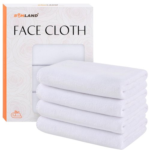 SUNLAND Gifts for Women Includes 4 Pack Microfiber Face Cloths and A Nice Box Perfect for Birthday,Retirement,Anniversary, Mather's Day,Valentine's Day Gift and More Unique Gift Ideas