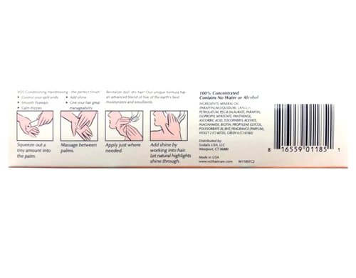 Alberto VO5 Conditioning Hairdressing for Gray/White/Silver Blonde Hair, 1.5-Ounce Tubes (Pack of 6)