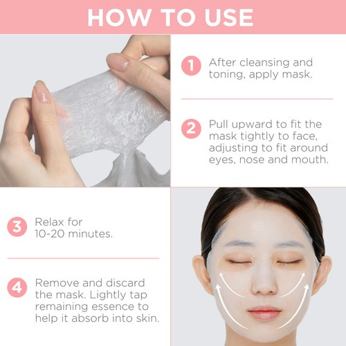 Mediheal Official Best Korean Sheet Mask - Collagen Essential Face Mask Lifting and Firming For All Skin Types Value Sets (20 Count)