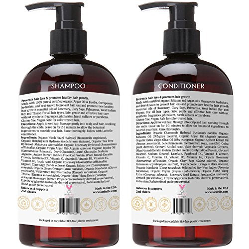 Laritelle Organic Hair Growth Set Sensual Bliss
