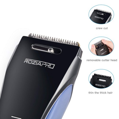 Roziapro Beard Trimmer for Men Cordless Hair Clipper Mustache Trimmer USB Rechargeable Home Hair Cutting Kit Precisely Fast Charging Low Noise