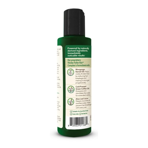 Thicker Fuller Hair Thickening Serum - Thinning Hair Treatment - Hair Volumizer Serum with Natural Ingredients - Fights Breakage - 4 pc
