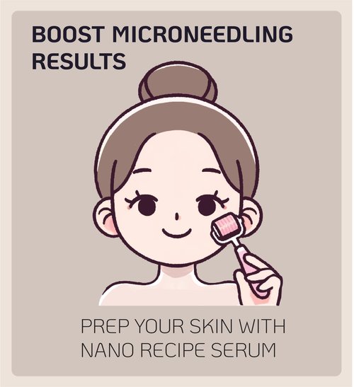 Korean EGF + FGF Liposome Concentrate Mix 2 drops In Any Step of Your Skin Care Routine Improve Skin Elasticity And Wrinkle Anti Aging Microneedling Serum 10ml