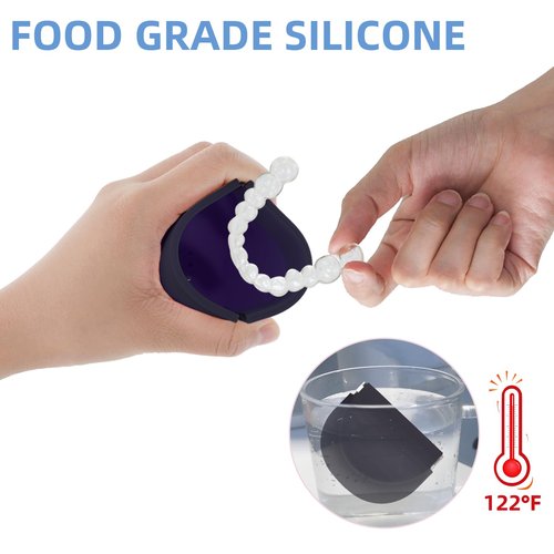 Dimeho Silicone Retainer Case - Soft Portable Storage Holder Night Guard Braces & Teeth Aligner Case with Lanyard for Men, Women & Kids
