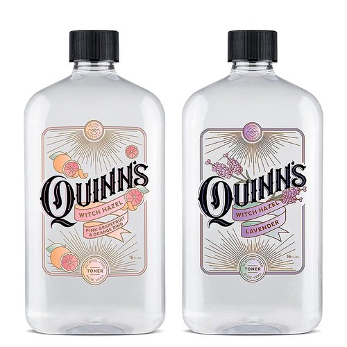 Quinn’s Alcohol Free Witch Hazel Pink Grapefruit & Orange Rind 16 oz. & Quinn’s Alcohol Free Witch Hazel Lavender16 oz.