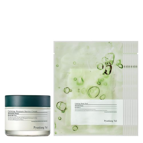 Pyunkgna Yul PKY Calming Cream & Maskpack/Instantly Soothes Sensitive Skin, Vegan, Korean Skincare