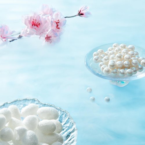 FLORASIS · Fairy Peach Blossom Ultra-light Setting Powder 01 Snow（Porch Window Edition）