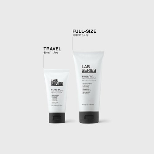 Lab Series Men's All-In-One Face Treatment - Face Moisturizer for Fine Lines & Wrinkles- Facial Lotion Skin Care for Men - With Hyaluronic Acid, 1.7 Fl Oz