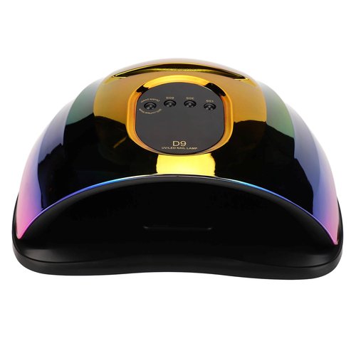 150W LED Nail Lamp, Professional Nail Gel Dryer Light Fast Curing Drying Polishing 57LEDs Finger Toe Nail Art Machine with Automatic Sensor LCD Display for Acrylic Nails Gel Polish