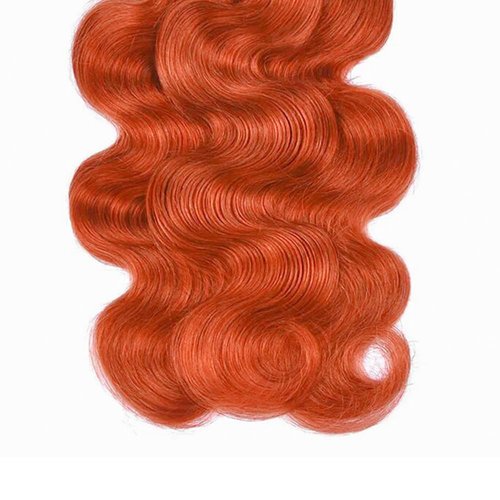 14 16 18 Inch Color 350 Bundles Ginger Body Wave Human Hair Bundle 8A Grade Brazilain Orange Bundle Virgin Hair Color 350 Ginger Body Wave Bundles