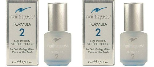 Nailtiques Nail Protein Formula 2, 0.25 oz ( Pack of 2)
