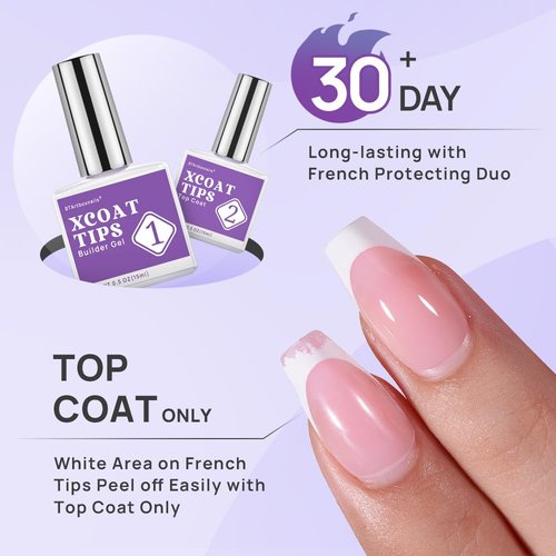 BTArtboxnails French Nails with Builder Gel Set