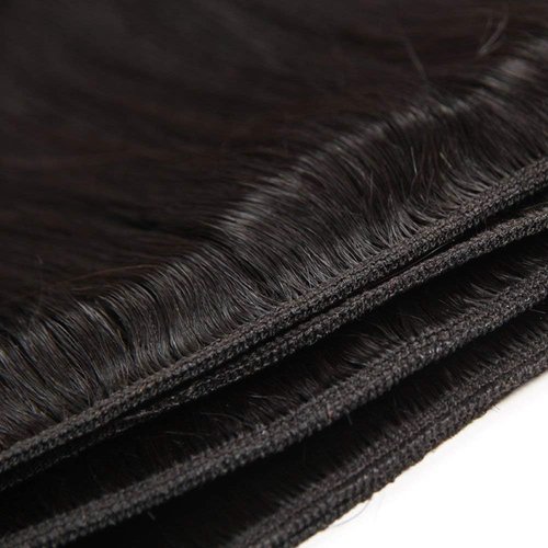 Straight Human Hair Bundles 14 14 inch 2 Bundles Human Hair 100% Unprocessed Brazilian virgin 12a Hair Natural Black Color 200G Per Pack