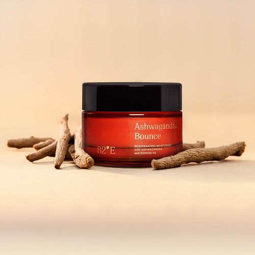 82E Ashwagandha Bounce Rejuvenating Moisturiser for Women - 1.6 oz Moisturiser
