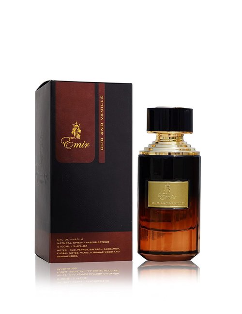 Paris Corner OUD AND VANILLA EMIR Perfume EDP 2.5Fl Oz