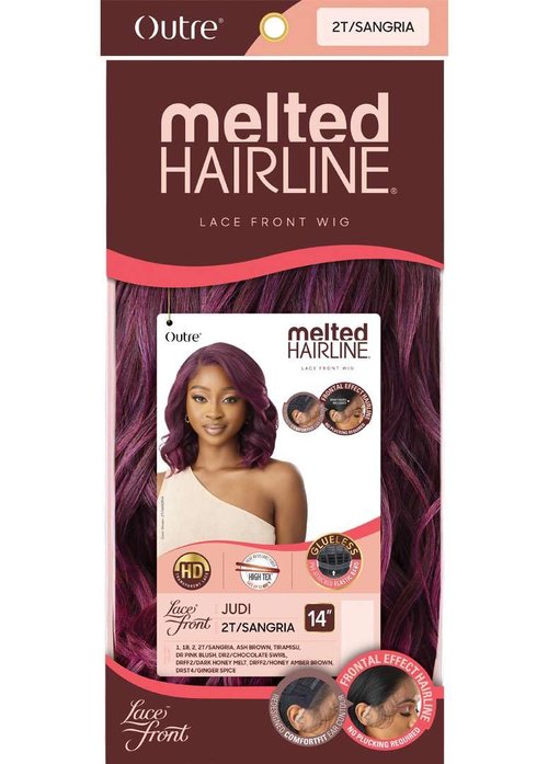 Outre Lace Front Wig - Melted Hairline - Judi (TIRAMISU)