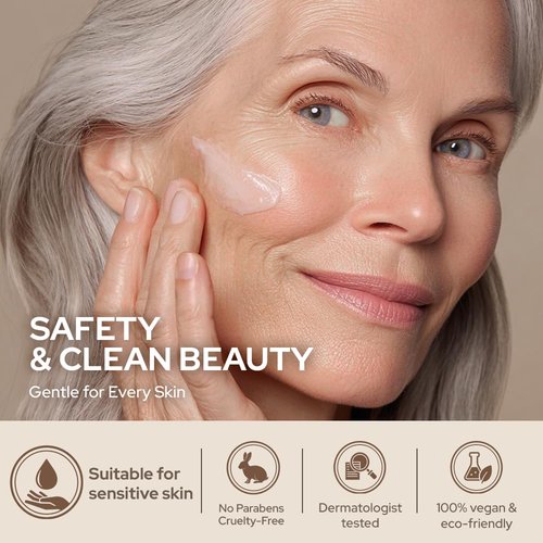 Tonkina Youth 1700 Bakuchiol Serum with Tranexamic Acid, Niacinamide, Hyaluronic Peptides & Vietnamses Ginseng, Brightening Retinol Alternative for Face, Anti Aging & Dark Spot Remover
