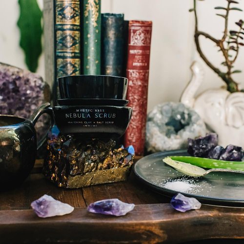 Mystic Kiss Nebula Face Wash Scrub I Exfoliating Face Wash I Microdermabrasion Facial Scrub I Gentle Facial Exfoliator