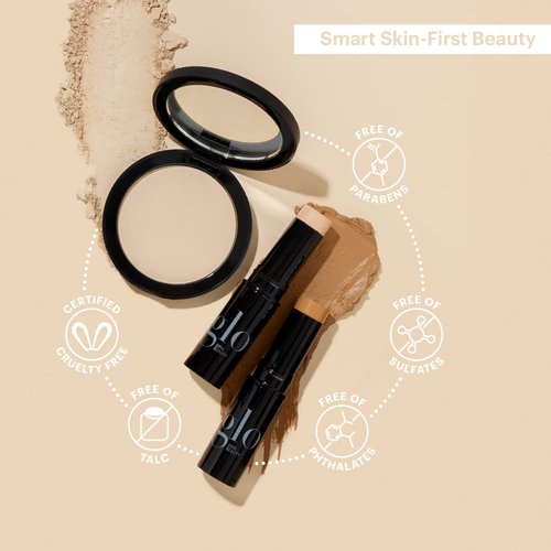 Glo Skin Beauty Skin Glow Stick Highlighter (Rosé) - Powered by Hydrators, Mineral Pigments & Mica for an Illuminated Glow - Clean Mineral Cream Highlighter