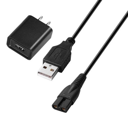 for Babyliss Pro Charger Cord Babylisspro Trimmer Charger Charging Cord Compatible with BaByliss PRO FX787G,FX870, FX788, FX787, FXSSM, FX825, FX820, FX726, LoPROFX Clipper Trimmers Charging Cable