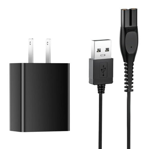 5V Charger for Philips Norelco Shaver 2400 3900 MG3919, Compatible with Phillips Norelco Wet & Dry Series 2000 5000 7000 3000 USB Charging Cable