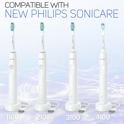 Wall Adapter for Sonicare 4100 Electric Toothbrush Charger, 5V Power Adapter Compatible with Philips Sonicare 4100 3100, 2100, 1100, Bitvae, 7AM2M Electric Toothbrush Charger, White