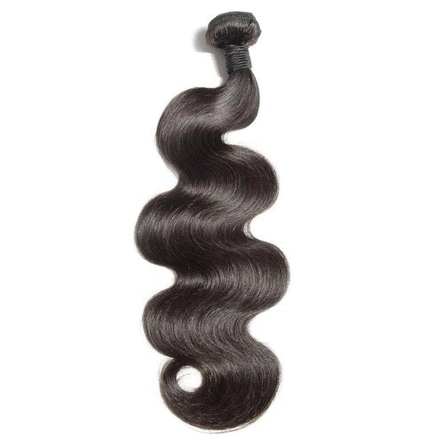 Body Wave Bundles Human Hair 16 Inch 12A 100% Unprocessed Brazilian Virgin Hair Body Wave Bundles Human Hair Extensions Natural Color