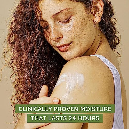 Aveeno Daily Moisturizing Body Lotion for Dry Skin with Prebiotic Oat, Fragrance & Paraben Free, Non-Greasy, Non-Comedogenic, for Sensitive Skin & 48-Hour Moisturizer 18 Fl Oz