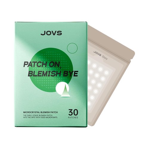 JOVS Pimple Patches for Face, 166 Ultra-Fine Points Per Patch, Support for Blemishes and Breakouts, 30 Patches (Early Pimples)