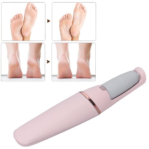 Tgoon Electric Foot Callus Remover, Professional Pedicure Tools to Remove Cracked Heels and Dead Skin, Quartz Sanding Head Small Portable USB Charging for Home and Travel, Feet Spa Tool for Men Women