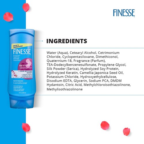 Finesse Restore + Strengthen, Moisturizing Conditioner 13 oz (Pack of 6)