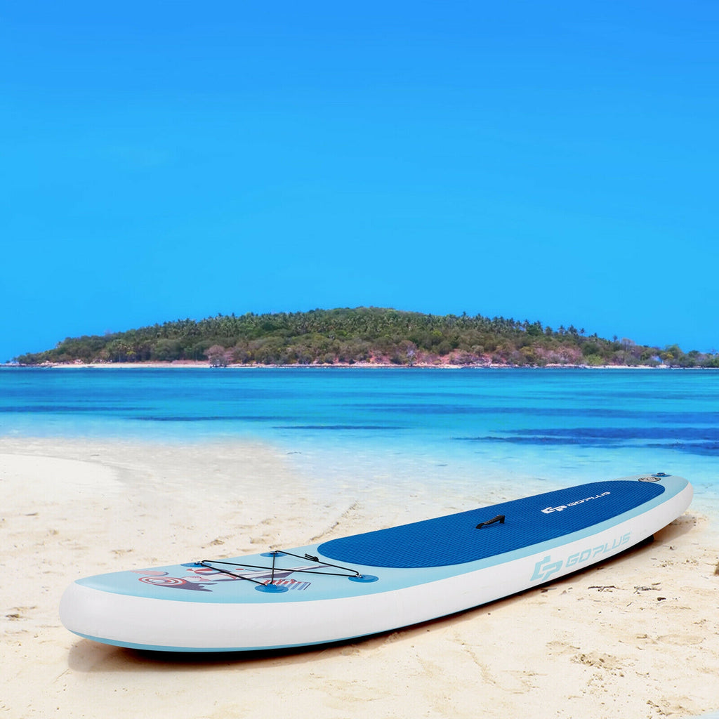 Inflatable Stand Up Paddle Board with Adjustable Paddle Pump - Lightweight Body Board