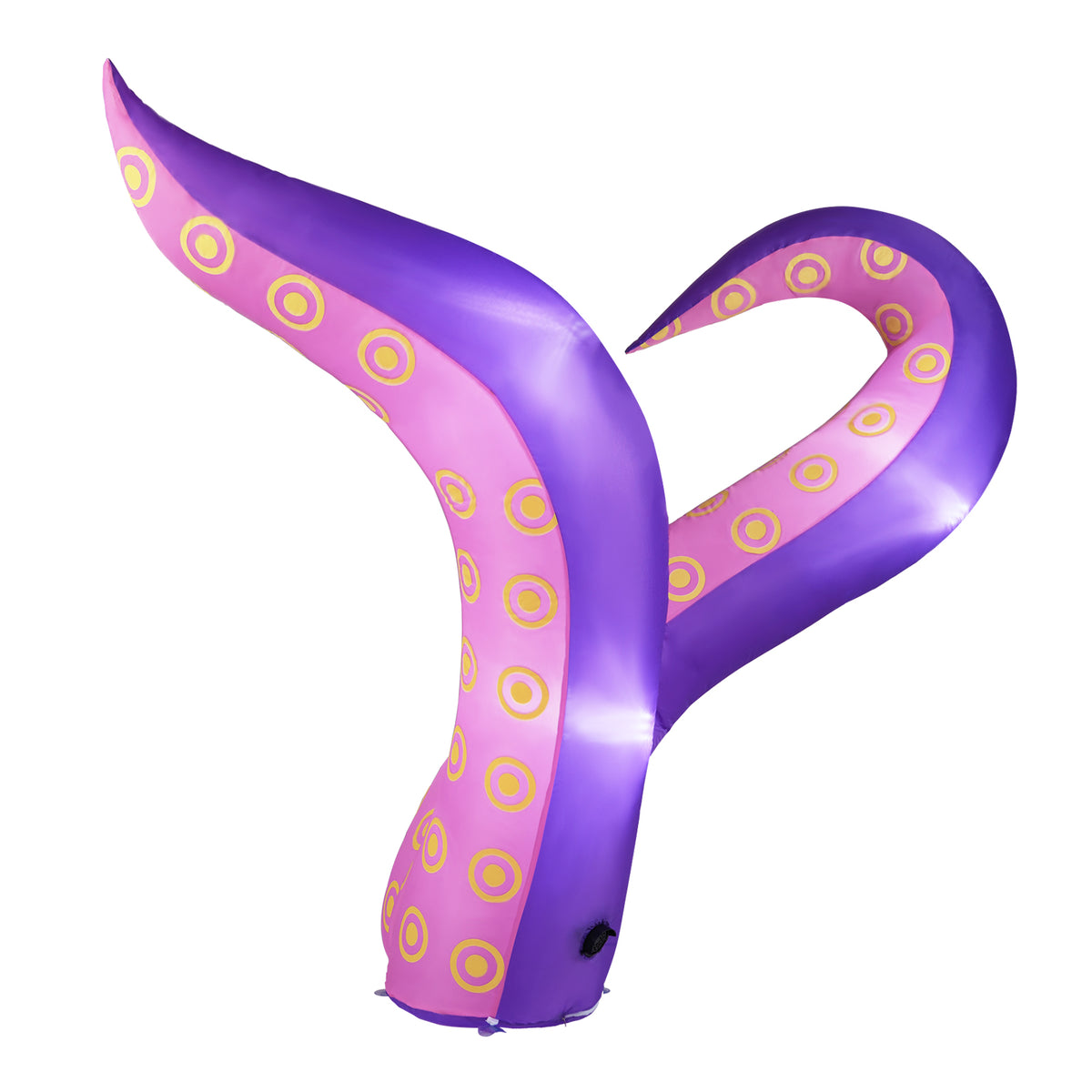 6.5 Ft Inflatable Tentacles with LED Lights & Suction Cups - Spooky Sea Creature