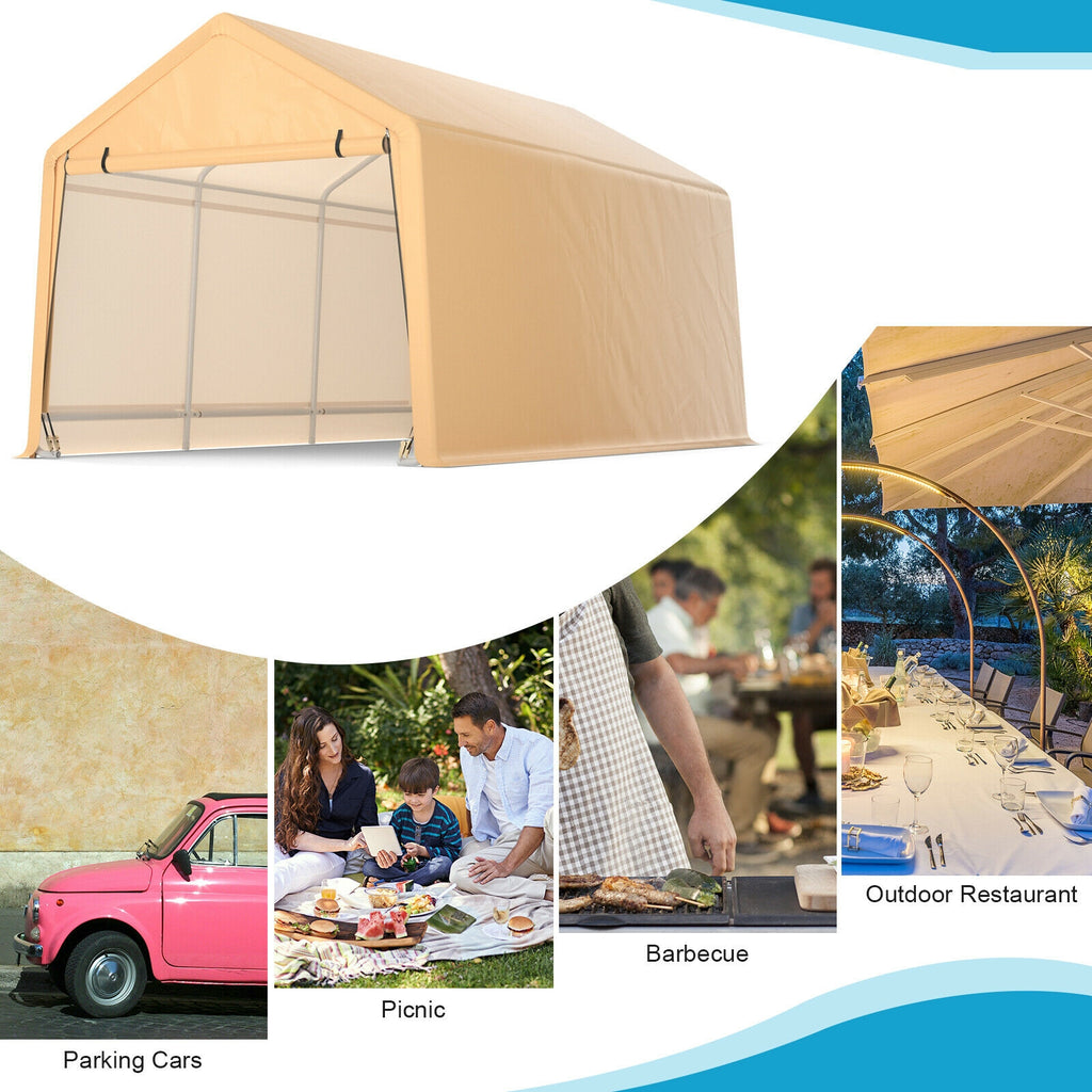9 x 17 Feet Heavy Duty Carport Canopy