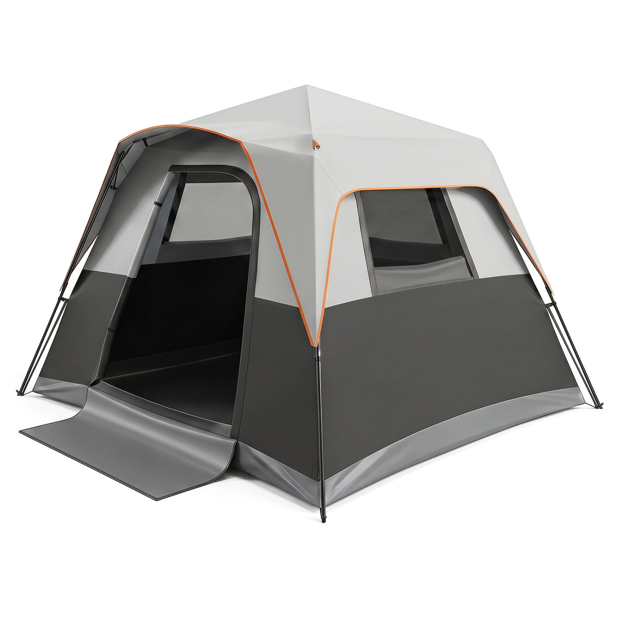 6-Person Outdoor Camping Tent Blackout Easy Setup Instant Cabin with