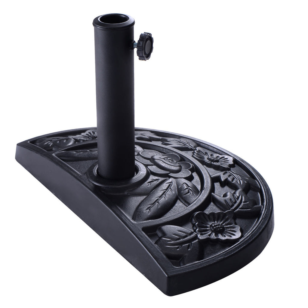 20 Inch Half-Round Patio Umbrella Base