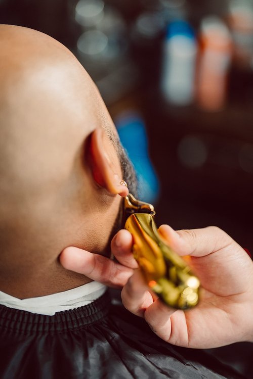 Supreme Trimmer T-Shaper ST5200 – Gold Cordless Liner & Beard Edger for Men | Professional Zero Gap Barber Clippers | Lightweight, Long Battery, LED Display