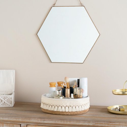 Mkono 3 Pcs Macrame Storage Baskets