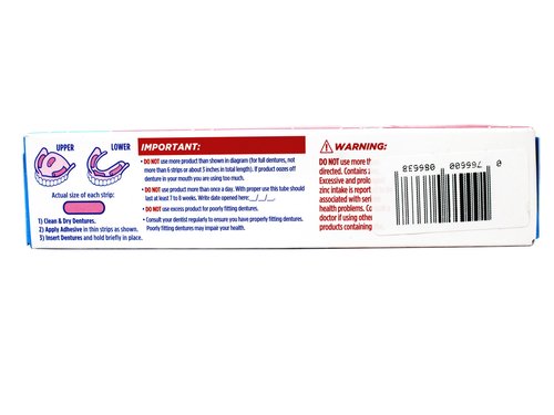 Fixodent Cream Size 2.4z Fixodent Denture Adhesive Cream Original 2.4 Ounce (Pack of 6)
