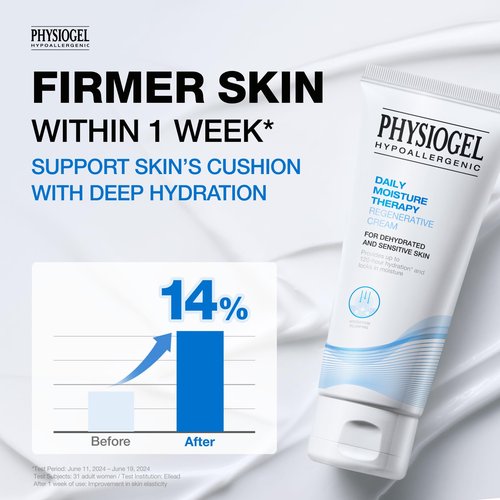 PHYSIOGEL Facial Moisturizer, Provides 120-hour Lasting Hydration Korean Skin care, Fragrance Free, Strengthens Skin Barrier, Lightweight Cream for Sensitive Skin, Ceramide, Squalane, 3.38 fl.oz