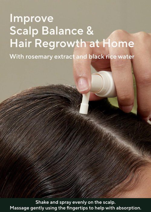 AROMATICA Root Enhancer (2 Packs) Rosemary Water Spray for Hair Growth – Korean Hair Care Oil for Scalp Detox – Flaky & Itchy & Dry Scalp Treatment – Free from Sulfate, Silicone, and Paraben (3.38oz)